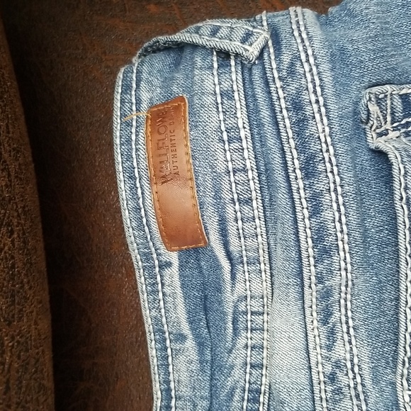 #U - Wallflower Authentic Denim Sz 7 Bootcut Mid Washed Jeans - Picture 6 of 11